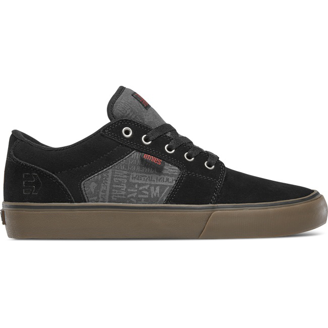 Etnies METAL MULISHA BARGE LS Skor Herr Svarta/Grå - BIY-307495